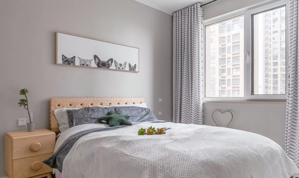 復古混搭北歐風格大戶型裝修效果圖